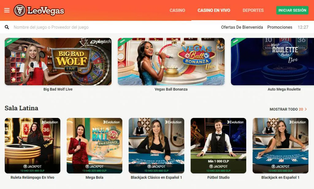 LeoVegas Casino online con Neteller en Chile LeoVegas Casino